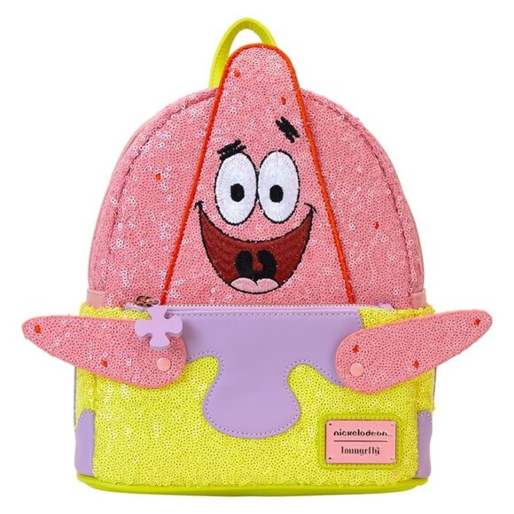 NWT Loungefly Limited Edition SpongeBob SquarePants Patrick Star Mini Backpack - Picture 1 of 6